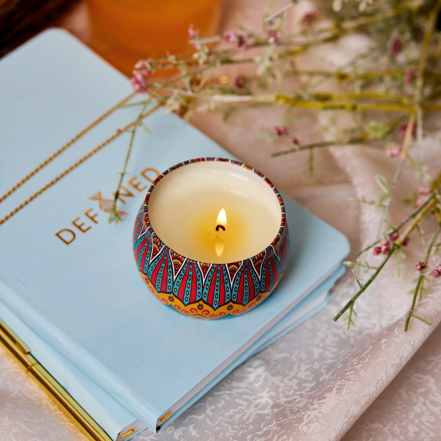 HE IS WITH ME (VANILLA CANDLE)