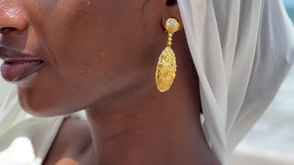 Fruit of the Vine | Drop Earrings